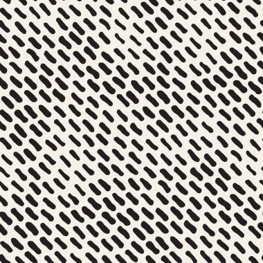 Vektör kusursuz desen. Geometrik soyut elementler tekrarlanıyor. Modaya uygun tek renkli arkaplan tasarımı.