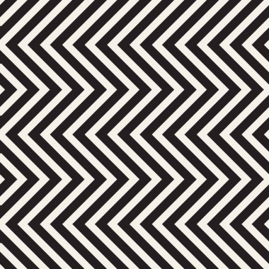 Vektör kusursuz desen. Geometrik soyut elementler tekrarlanıyor. Modaya uygun tek renkli arkaplan tasarımı.