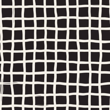 Vektör kusursuz desen. Geometrik soyut elementler tekrarlanıyor. Modaya uygun tek renkli arkaplan tasarımı.