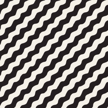 Vektör kusursuz desen. Geometrik soyut elementler tekrarlanıyor. Modaya uygun tek renkli arkaplan tasarımı.