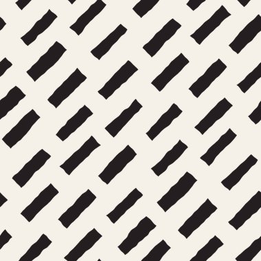 Vektör kusursuz desen. Geometrik soyut elementler tekrarlanıyor. Modaya uygun tek renkli arkaplan tasarımı.