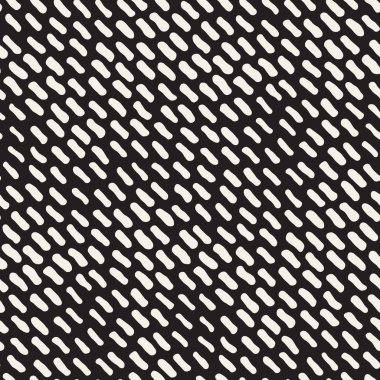 Vektör kusursuz desen. Geometrik soyut elementler tekrarlanıyor. Modaya uygun tek renkli arkaplan tasarımı.