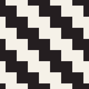 Vektör kusursuz desen. Geometrik soyut elementler tekrarlanıyor. Modaya uygun tek renkli arkaplan tasarımı.