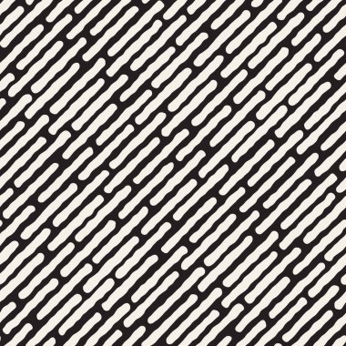 Vektör kusursuz desen. Geometrik soyut elementler tekrarlanıyor. Modaya uygun tek renkli arkaplan tasarımı.