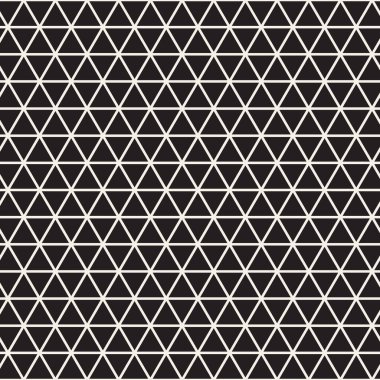 Vektör kusursuz desen. Geometrik soyut elementler tekrarlanıyor. Modaya uygun tek renkli arkaplan tasarımı.