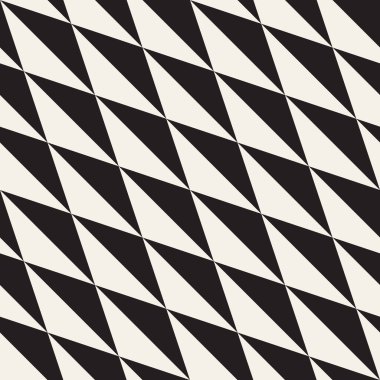 Vektör kusursuz desen. Geometrik soyut elementler tekrarlanıyor. Modaya uygun tek renkli arkaplan tasarımı.