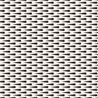 Vektör kusursuz desen. Geometrik soyut elementler tekrarlanıyor. Modaya uygun tek renkli arkaplan tasarımı.