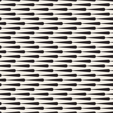 Vektör kusursuz desen. Geometrik soyut elementler tekrarlanıyor. Modaya uygun tek renkli arkaplan tasarımı.