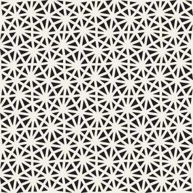 Vektör kusursuz desen. Geometrik soyut elementler tekrarlanıyor. Modaya uygun tek renkli arkaplan tasarımı.