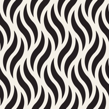 Vektör kusursuz desen. Geometrik soyut elementler tekrarlanıyor. Modaya uygun tek renkli arkaplan tasarımı.