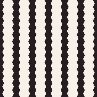 Vektör kusursuz desen. Geometrik soyut elementler tekrarlanıyor. Modaya uygun tek renkli arkaplan tasarımı.