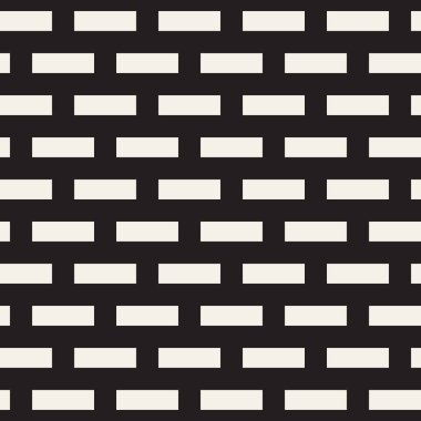 Vektör kusursuz desen. Geometrik soyut elementler tekrarlanıyor. Modaya uygun tek renkli arkaplan tasarımı.