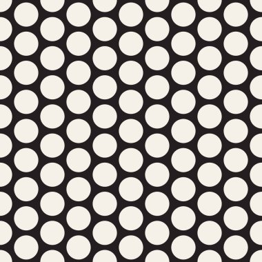 Vektör kusursuz desen. Geometrik soyut elementler tekrarlanıyor. Modaya uygun tek renkli arkaplan tasarımı.