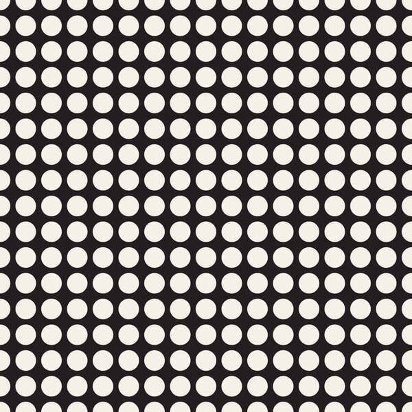 Векторный бесшовный шаблон. Повторение геометрических абстрактных элементов. Стильный монохромный дизайн фона.