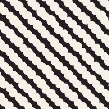 Vektörsüz el boyaması desen. Fırça darbeleriyle soyut dekoratif arka plan. Modaya uygun tek renkli el yapımı doku..