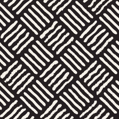 Vektörsüz el boyaması desen. Fırça darbeleriyle soyut dekoratif arka plan. Modaya uygun tek renkli el yapımı doku..