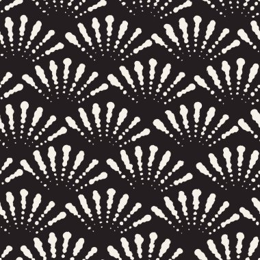 Vektörsüz el boyaması desen. Fırça darbeleriyle soyut dekoratif arka plan. Modaya uygun tek renkli el yapımı doku..