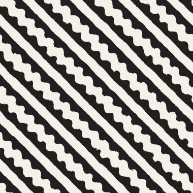 Vektörsüz el boyaması desen. Fırça darbeleriyle soyut dekoratif arka plan. Modaya uygun tek renkli el yapımı doku..