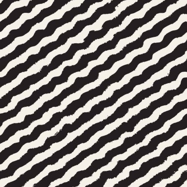 Vektörsüz el boyaması desen. Fırça darbeleriyle soyut dekoratif arka plan. Modaya uygun tek renkli el yapımı doku..