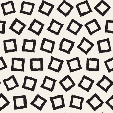 Vektörsüz el boyaması desen. Fırça darbeleriyle soyut dekoratif arka plan. Modaya uygun tek renkli el yapımı doku..