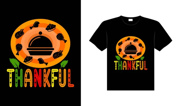 stock vector Thanksgiving typography t-shirt design or Happy thanksgiving vector poster design