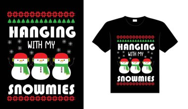 Çirkin Noel Süveteri tipografisi Vintages Noel tişörtü tasarımları Noel ürünleri tasarımları, giyim modası için elle çizilmiş harfler. Hristiyan dini, basım için alıntı yapıyor.