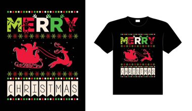 Çirkin Noel Süveteri tipografisi Vintages Noel tişörtü tasarımları Noel ürünleri tasarımları, giyim modası için elle çizilmiş harfler. Hristiyan dini, basım için alıntı yapıyor