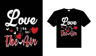 Valentine typography cute wedding lettering t-shirt design