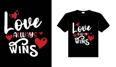 Valentine typography cute wedding lettering t-shirt design