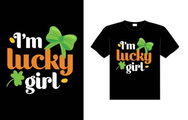 st. Patrick's day typography colorful Irish quote vector Lettering t-shirt design 