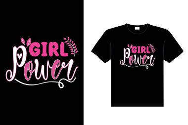 International Women's stickers lettering typography t-shirt design