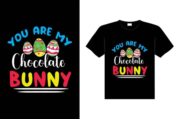 Easter Day Typography Egg Lettering Shirt Design Holiday Greeting Cute — 스톡 벡터