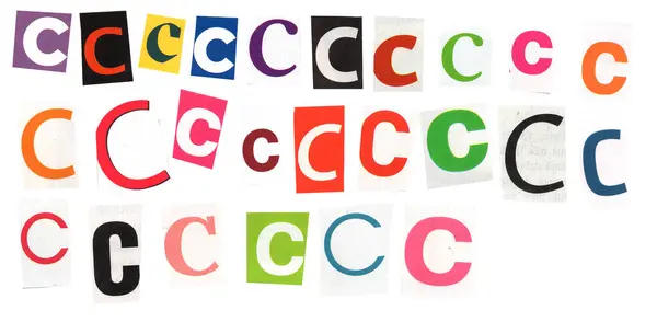 Çoklu C harfinden oluşturulmuş profesyonel şablon