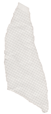 Not defterinden pejmürde kâğıtlar, yakın plan görünümü