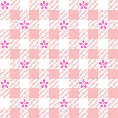 Pembe tonlu parlak irislerle kusursuz dişbudak deseni. Elbise, atkı, etek, piknik masası örtüsü ve diğer kumaş tasarımları için.