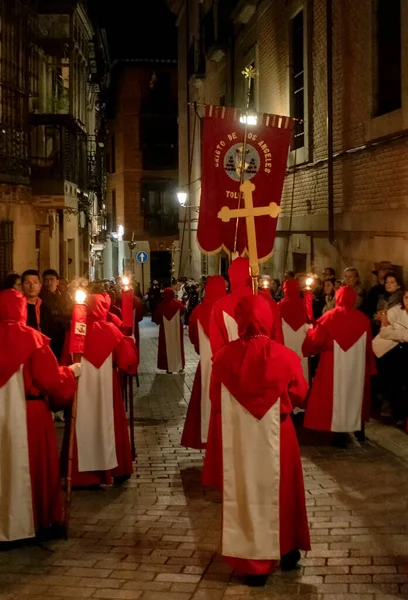 Hermandad Del Santísimo Cristo Los Ángeles Toledo — Foto de Stock