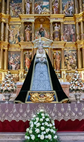 Interiör Det Kungliga Klostret San Jernimo Granada Spanien — Stockfoto