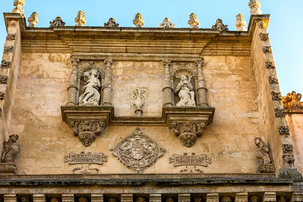 Cordoba Camii, Endülüs, İspanya 'daki Patio de los Naranjos Katedrali