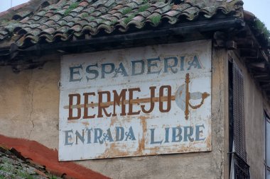 Toledo 'nun köşeleri, Castilla la la Mancha, İspanya