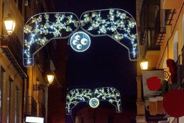 İspanya, Toledo 'da Noel Işığı