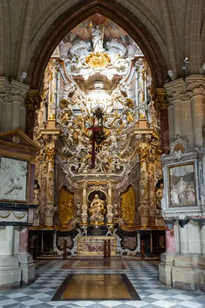 stock image Transparent and Tabernacle of the Cathedral of Toledo, Spain