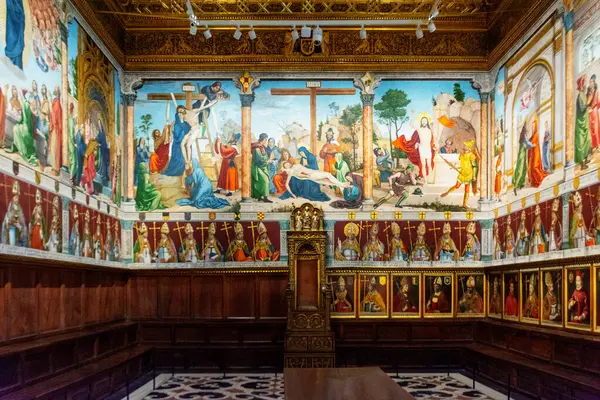 Stock image Chapter house of Toledo Cathedral, Spain