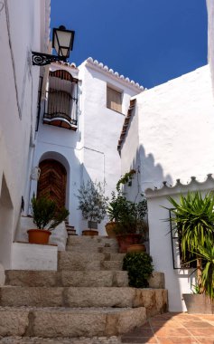 Endülüs 'ün Beyaz Köyleri, Frigiliana, Malaga, İspanya