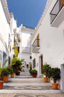 Endülüs 'ün Beyaz Köyleri, Frigiliana, Malaga, İspanya