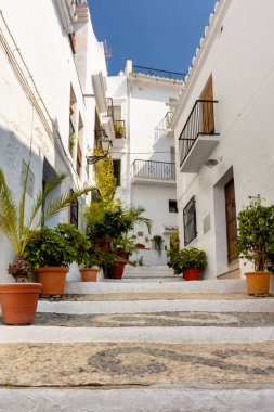 Endülüs 'ün Beyaz Köyleri, Frigiliana, Malaga, İspanya
