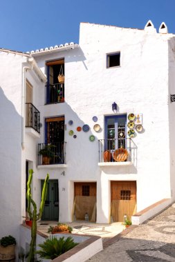 Endülüs 'ün Beyaz Köyleri, Frigiliana, Malaga, İspanya