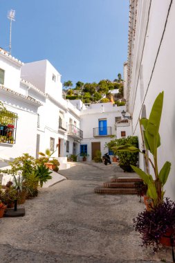 Endülüs 'ün Beyaz Köyleri, Frigiliana, Malaga, İspanya