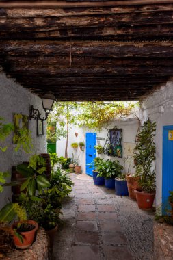 Endülüs 'ün Beyaz Köyleri, Frigiliana, Malaga, İspanya