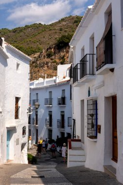 Endülüs 'ün Beyaz Köyleri, Frigiliana, Malaga, İspanya