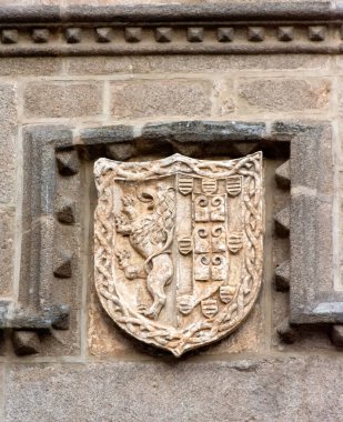 Kastilya 'daki Segovia ve İspanya' daki Leon sokakları.